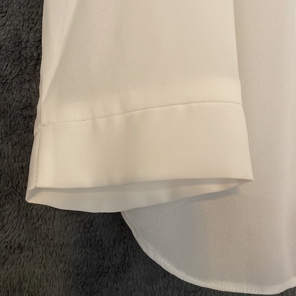 ASOS Sheer Chiffon Blouse; sz 14 - Picture 3 of 4